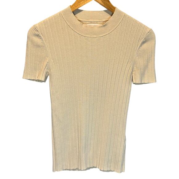 Samsoe Samsoe Joan T-shirt in Warm White - size medium - Picture 1 of 6